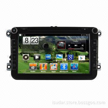 8-inch 2-DIN Google's Android 4.2.3 Car DVD Player for Volkswagen with GPS